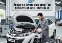 ẮC QUY XE TOYOTA VIOS VŨNG TÀU