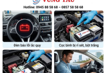 DẤU HIỆU ẮC QUY Ô TÔ SẮP HỎNG
