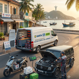 Ắc quy tận nơi phường Tam Thắng - Kỹ thuật lưu động 24/7