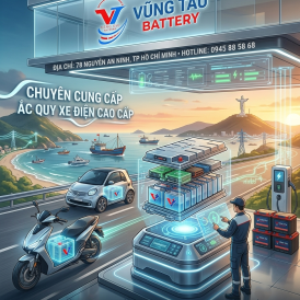 Ắc quy xe điện Vũng Tàu chính hãng giá rẻ cho mọi dòng xe