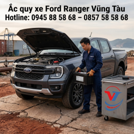 ẮC QUY XE FORD RANGER VŨNG TÀU
