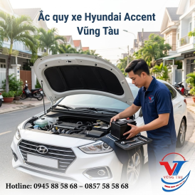 ẮC QUY XE HYUNDAI ACCENT VŨNG TÀU