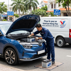 THAY ẮC QUY XE VINFAST VŨNG TÀU