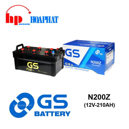 BÌNH ẮC QUY GS N200Z (12V - 21AH0)