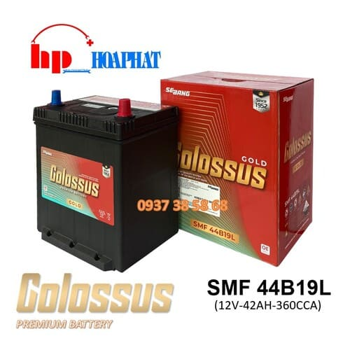 ẮC QUY COLOSSUS 44B19L (12V-42AH)