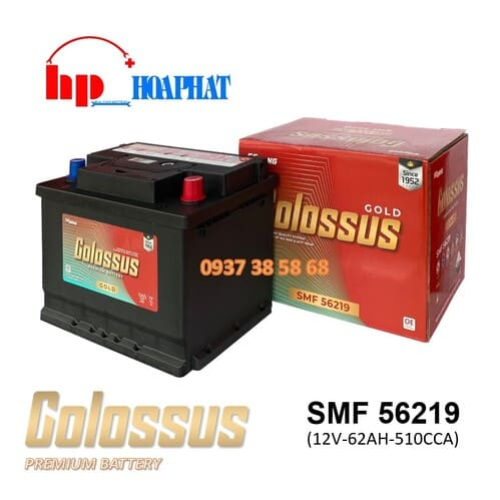ẮC QUY COLOSSUS 56219 (12V-62AH)