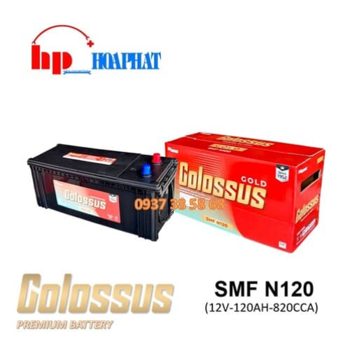 ẮC QUY COLOSSUS N120 (12V-120AH)