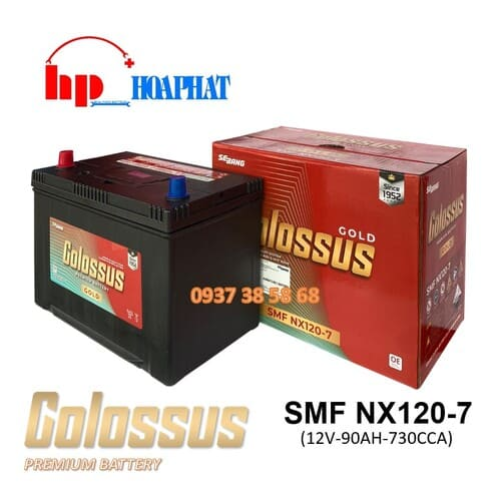 ẮC QUY COLOSSUS NX120-7 (12V-90AH)
