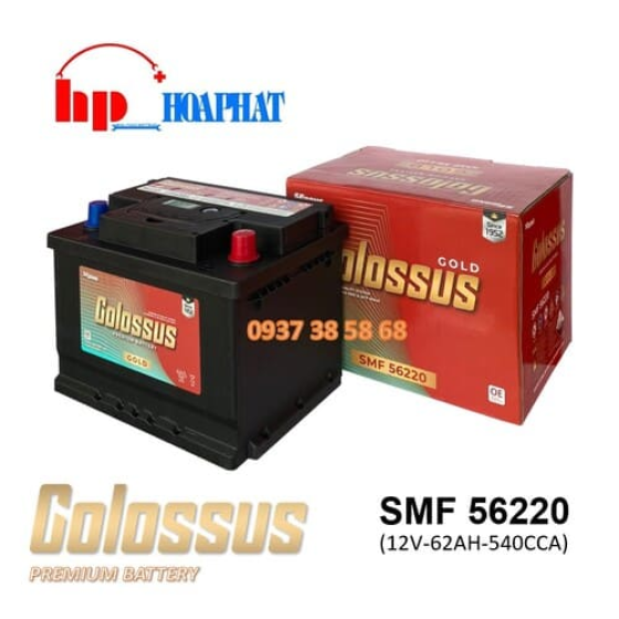 ẮC QUY COLOSSSUS 56220 (12V-62AH)