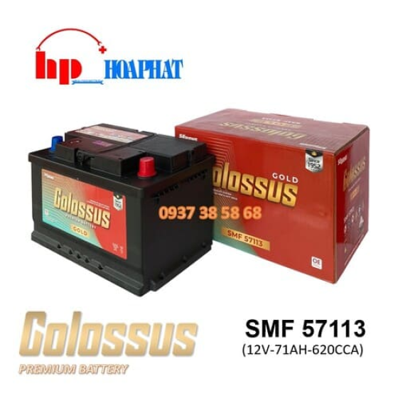 ẮC QUY COLOSSUS 57113 (12V-71AH)