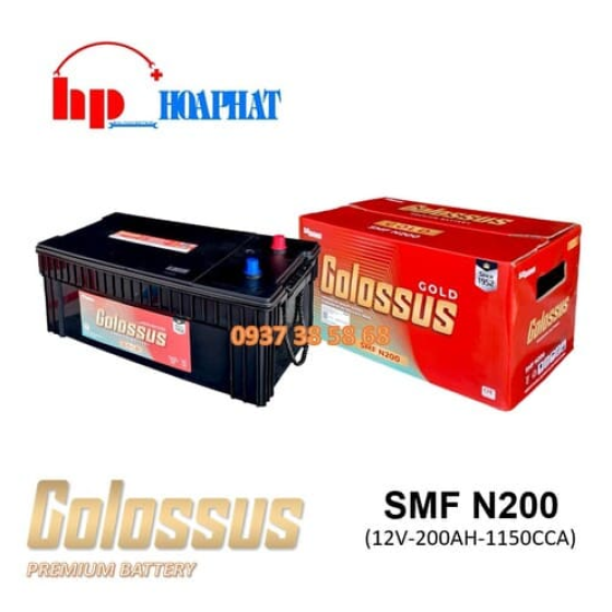 ẮC QUY COLOSSUS N200 (12V-200AH)