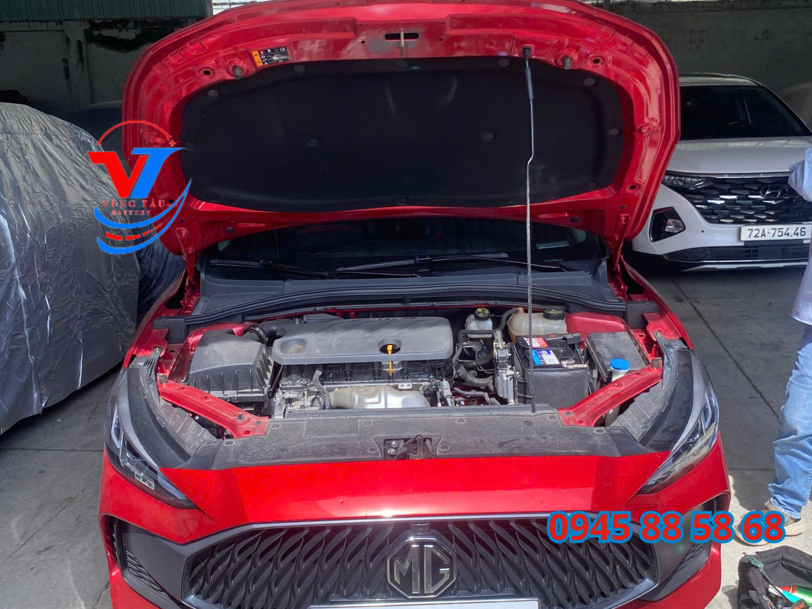 ắc quy xe MG RX5 tại Vũng Tàu