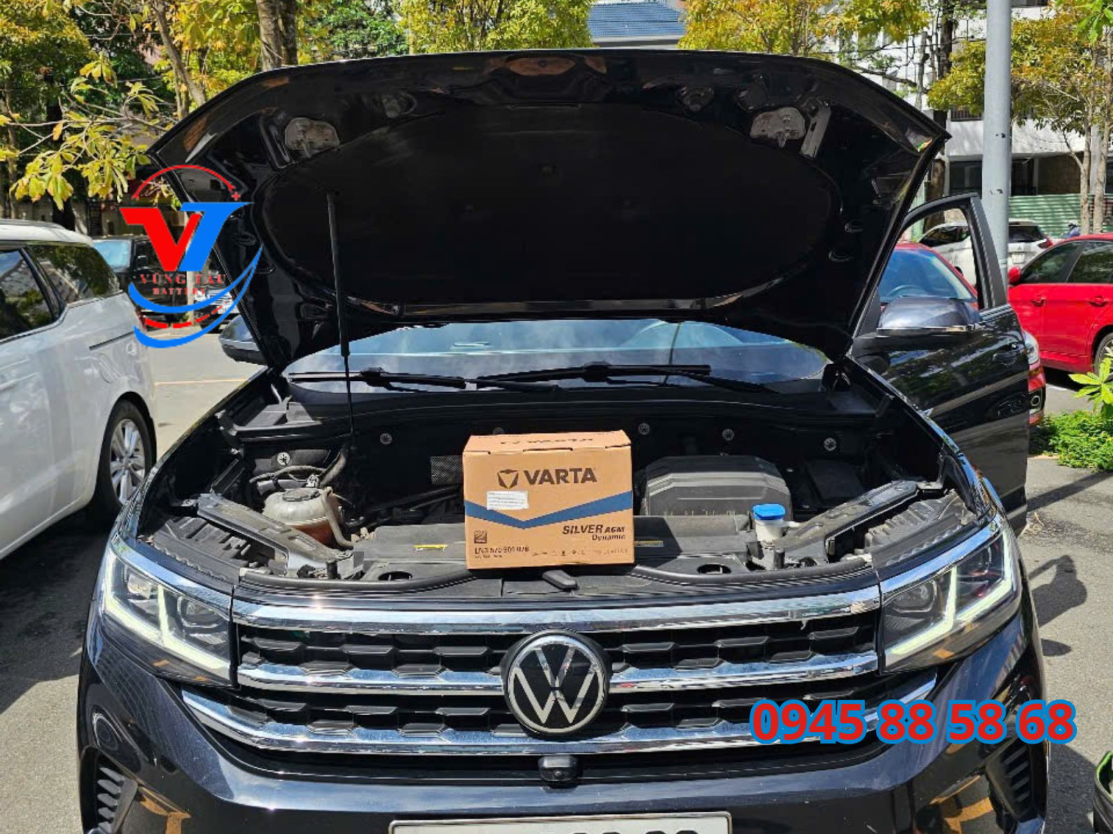 Ắc quy xe Volkswagen Teramont tại Vũng Tàu