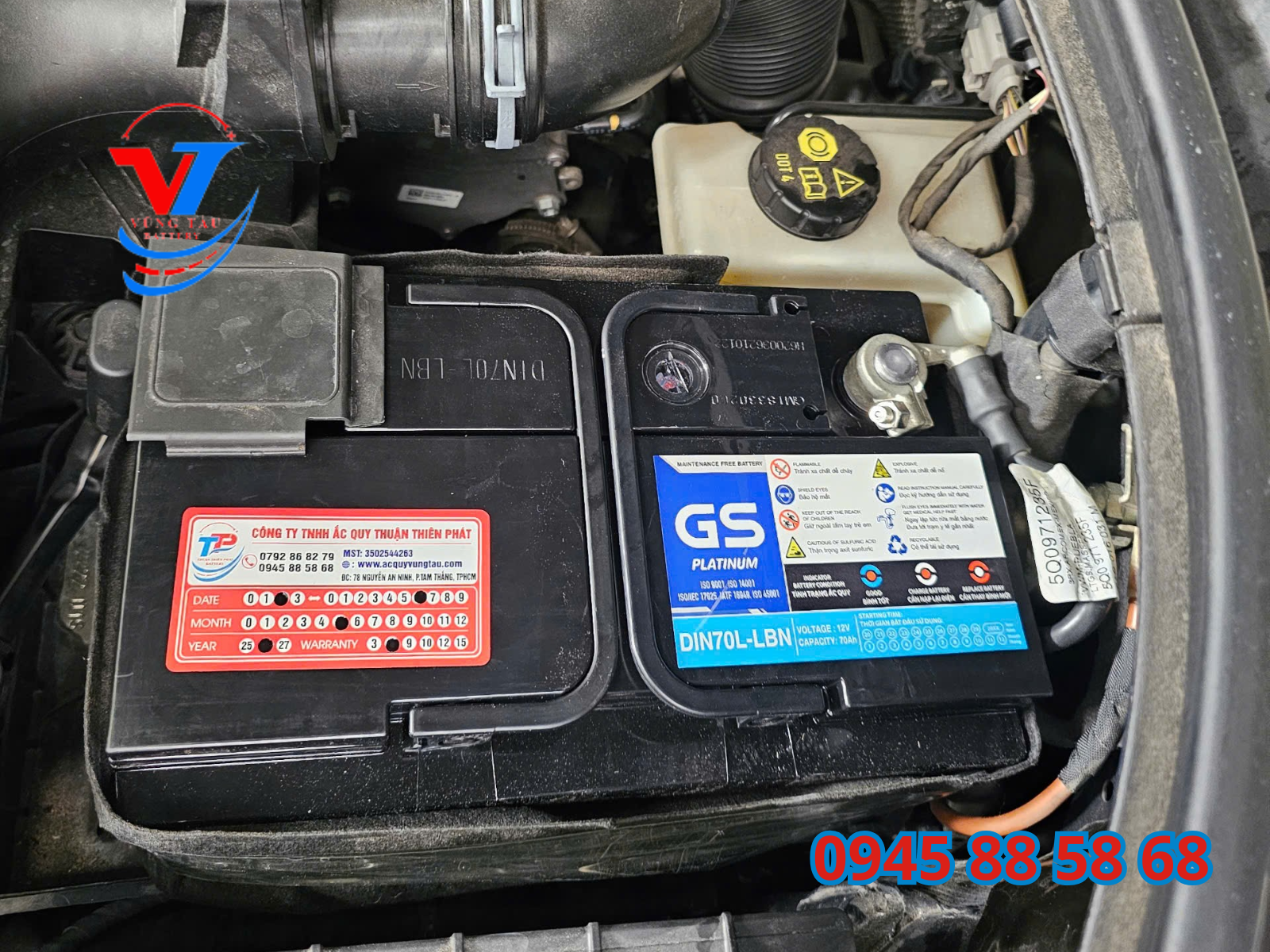 Ắc quy xe Volkswagen Tiguan tại Vũng Tàu