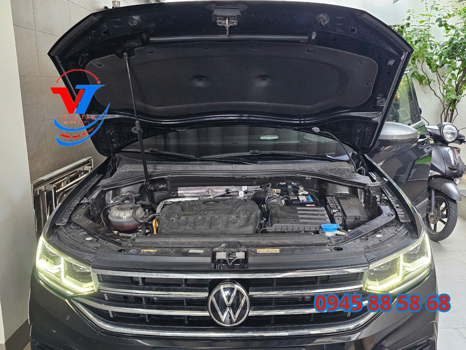 Ắc quy xe Volkswagen Tiguan tại Vũng Tàu
