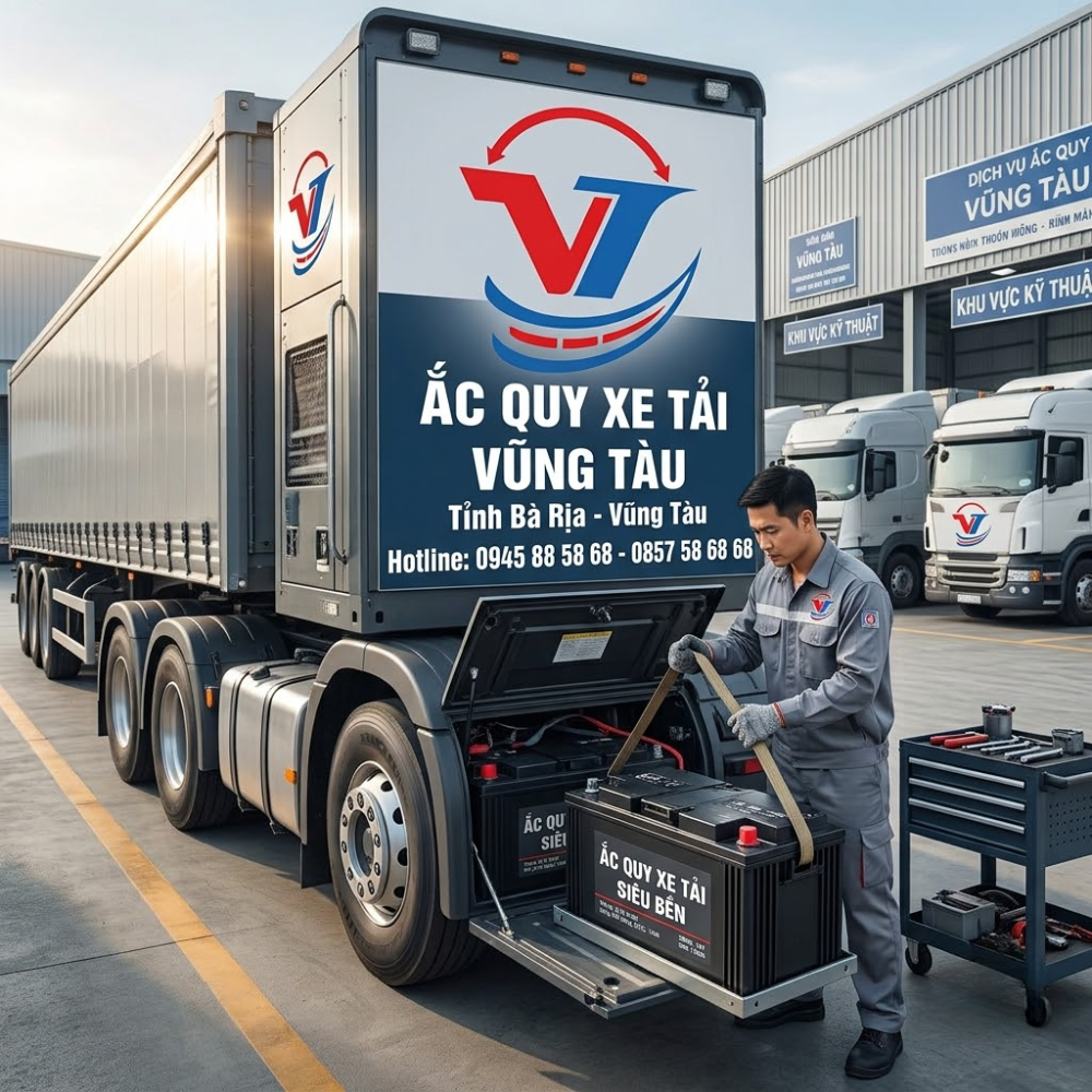 Ắc Quy Xe Tải Vũng Tàu Chính Hãng