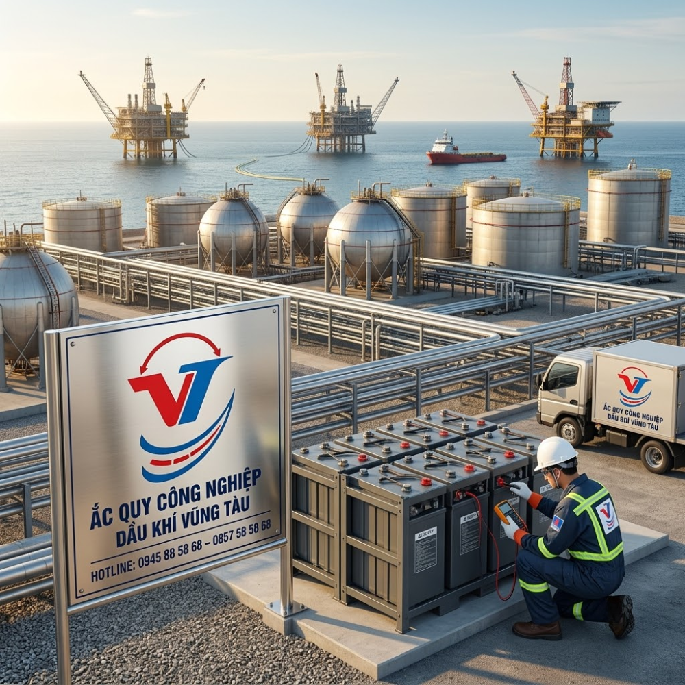 Ắc Quy Công Nghiệp Dầu Khí Vũng Tàu
