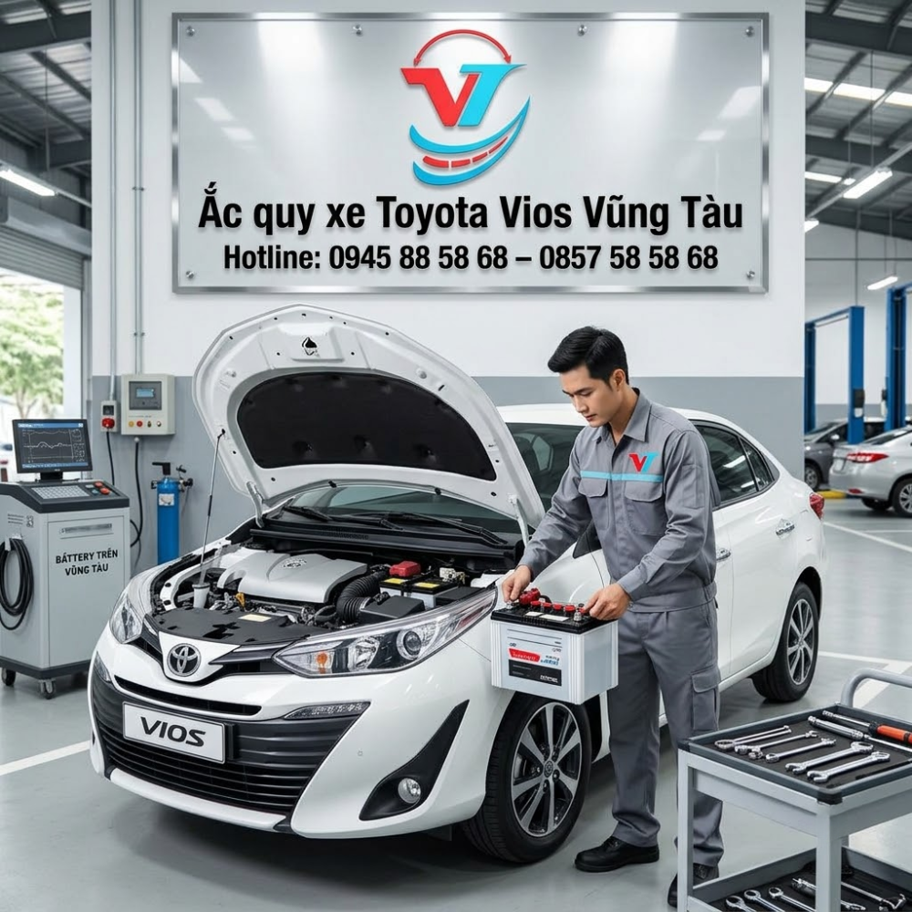 Ắc Quy Xe Toyota Vios Vũng Tàu