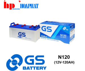 BÌNH ẮC QUY GS N120 (12V - 120AH)