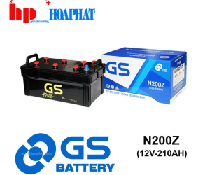 BÌNH ẮC QUY GS N200Z (12V - 21AH0)
