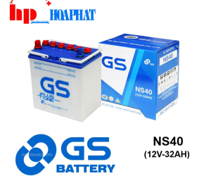 BÌNH ẮC QUY GS NS40 (12V - 35AH)