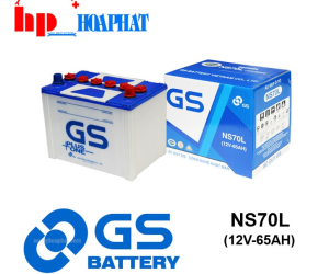 BÌNH ẮC QUY GS NS70L (12V - 65AH)