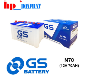 BÌNH ẮC QUY GS N70 (12V - 70AH)