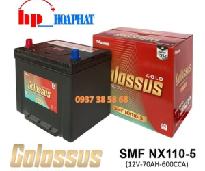 ẮC QUY COLOSSUS NX110-5 (12V-70AH)